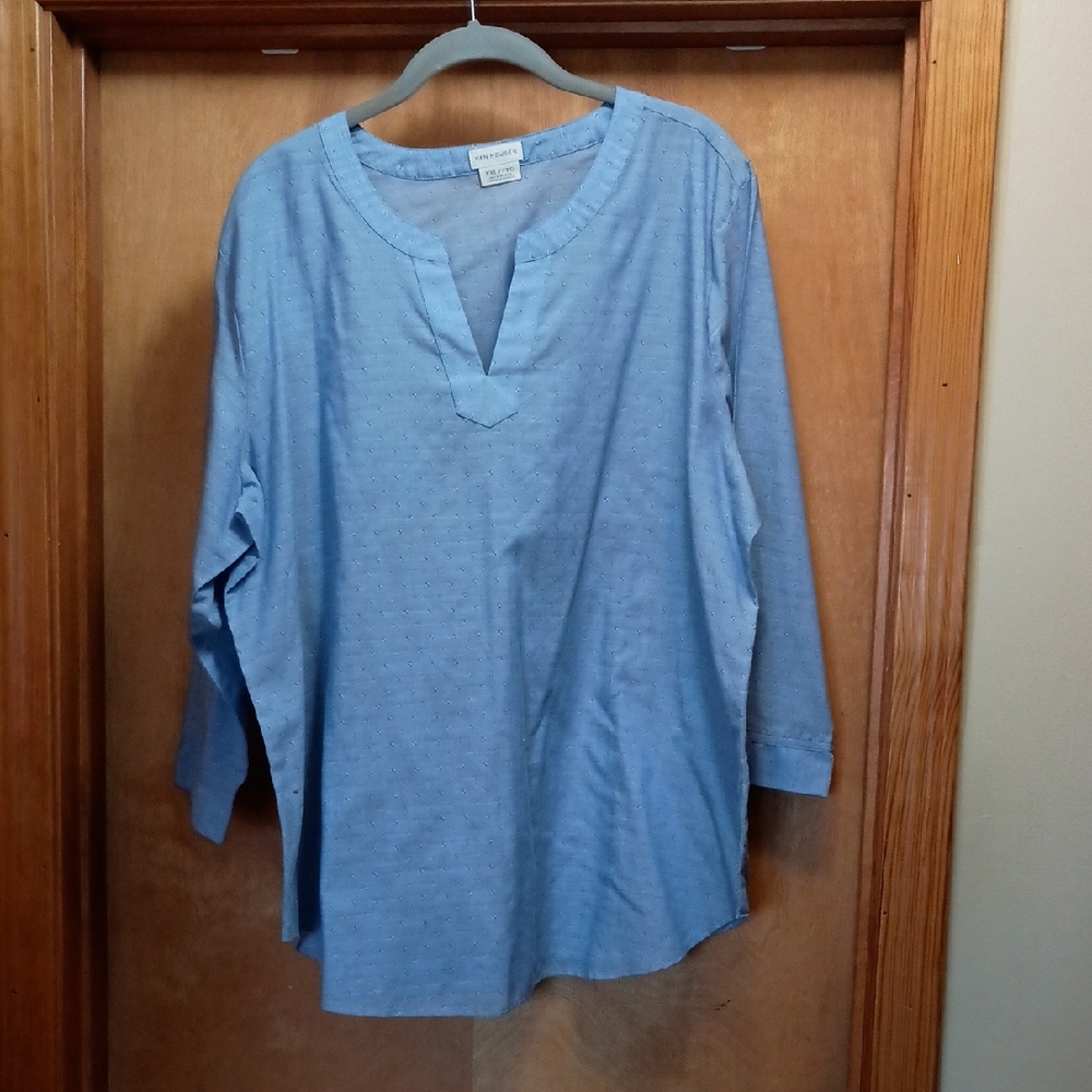 Van Heusen Sky Blue Women's Tunic
